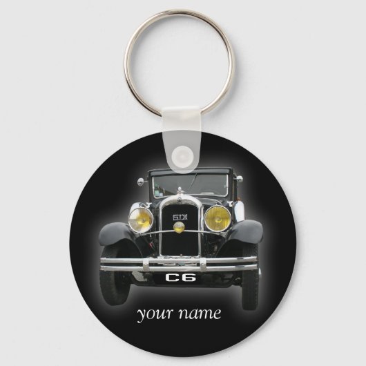 Citroen c6 1930 キーホルダー (正面)
