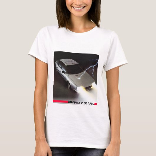 CITROEN CX GTI TURBO197 Tシャツ (正面)