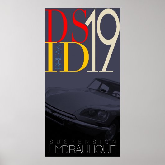 Citroen DS Poster ポスター (正面)