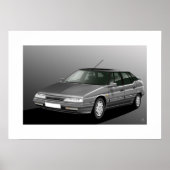 Citroen XM V6 24V Poster ポスター (正面)