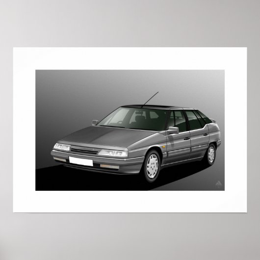 Citroen XM V6 24V Poster ポスター (正面)