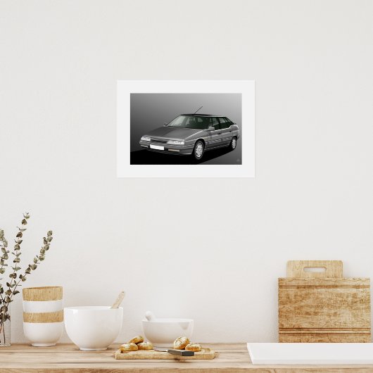 Citroen XM V6 24V Poster ポスター (キッチン)