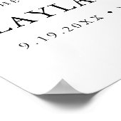 CITRONレモンバースデーパーティーへようこそ18x24 ポスター (角)