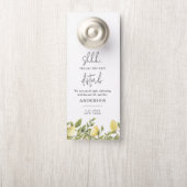 CITRONレモン結婚の歓迎レターを邪魔しない ドアノブサイン (ノブ)