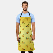 Citron エプロン (着用した状態)