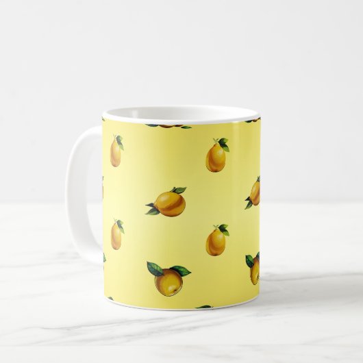 Citron コーヒーマグカップ (正面左)