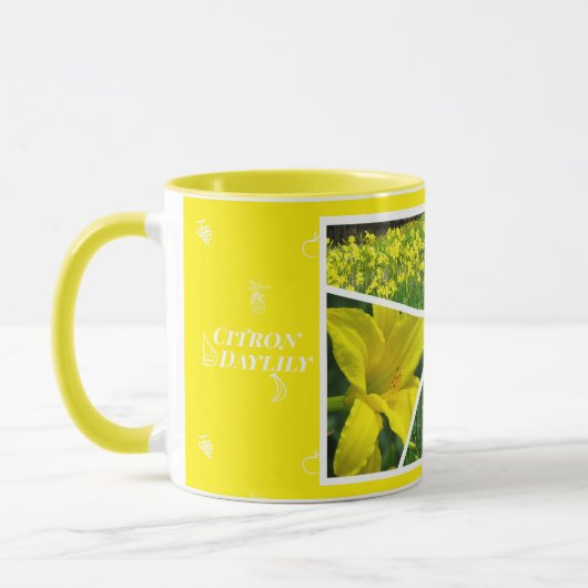 Citron Daylily マグカップ (左)