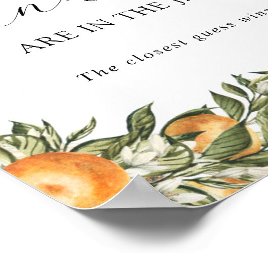 Citrus推測Jarシャワーゲーム内の数 ポスター (角)