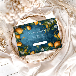 Citrus Blossom Blue Diapper Raffle エンクロージャーカード