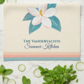 Citrus Blossom & Coastal キッチンタオル (折り畳み)