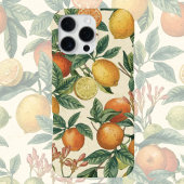Citrus Blossom Garden Seamless Pattern  iPhoneケース