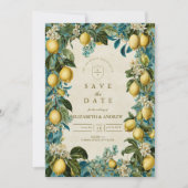 Citrus Blossom Heritage Wedding セーブザデート (正面)