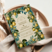 Citrus Blossom Heritage Wedding 招待状