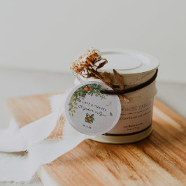 Citrus Botanical Greenery | 結婚式のお礼 フェイバータグ