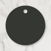 Citrus Botanical Greenery | 結婚式のお礼 フェイバータグ (裏面)