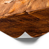 Citrus Bowl Still Life a Warm Rustic Kitchen ポスター (角)