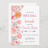  Citrus Bridal Brunch 招待状 (正面/裏面)