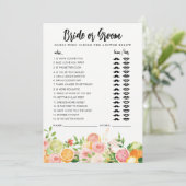 Citrus BrideまたはGroomゲーム完全編集可能カード 招待状 (スタンド正面)