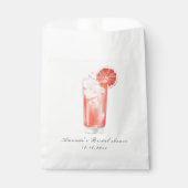 Citrus Cocktail Bridal Shower フェイバーバッグ (正面)