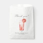 Citrus Cocktail Bridal Shower フェイバーバッグ (正面)
