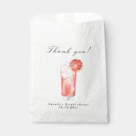 Citrus Cocktail Bridal Shower フェイバーバッグ