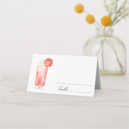 Citrus Cocktail - wedding place cards プレイスカード