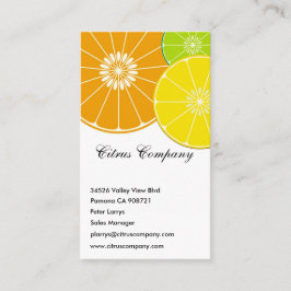 Citrus Companyの名刺 名刺