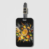 Citrus Explosion ラゲッジタグ (正面縦)