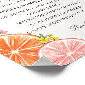 Citrus Floral Little Cutie Time Capsule Game ポスター (角)