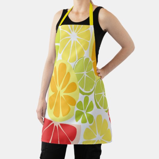 Citrus Fruit Pattern エプロン (インサイチュ)