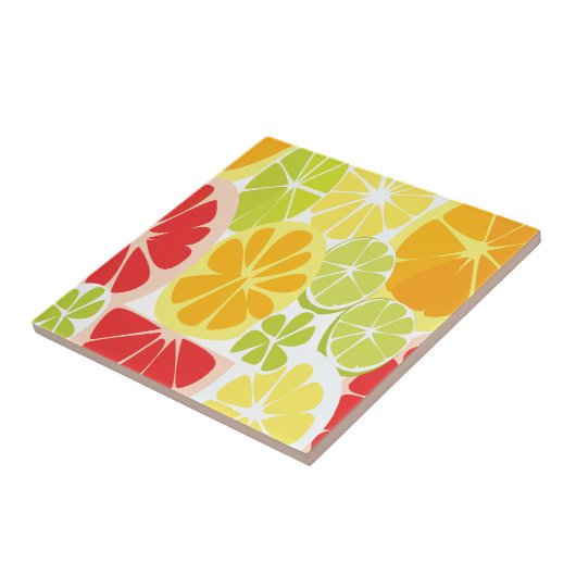 Citrus Fruit Pattern タイル (側面)