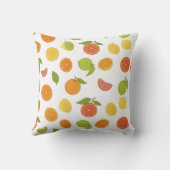 Citrus Fruits Pattern クッション (裏面)