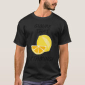 Citrus Fruits Vitamins Lemonade Fruits Tシャツ (正面)