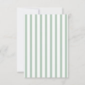 Citrus Lemon Birthday Thank You Card 招待状 (裏面)