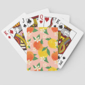Citrus Lemon Orange Playing Cards トランプ (裏面)