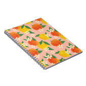 Citrus Lemon Orange Small Notebook ノートブック (右側)