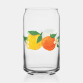 Citrus Lemon Orange Tea Coffee Glass Can ガラス缶 (正面)