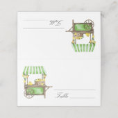 Citrus lemon - wedding place cards プレイスカード (外部開封)