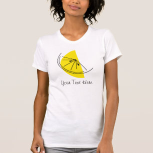 Citrus Lemon「Your Text」レディースTシャツ Tシャツ