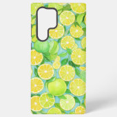 Citrus Mix - Fresh Lemon & Lime Phone Case Samsung Galaxyケース (裏面)