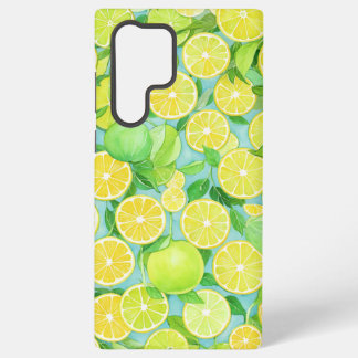 Citrus Mix - Fresh Lemon & Lime Phone Case Samsung Galaxy S22 Ultraケース