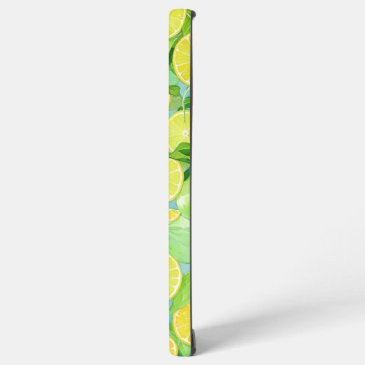 Citrus Mix - Fresh Lemon & Lime Phone Case Samsung Galaxyケース (左側面)