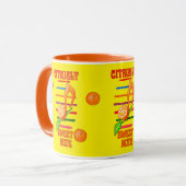 CITRUS MUSIC NOTE DESIGNED MUG  マグカップ (正面左)