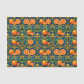 Citrus Orange Tiffany Style 薄葉紙 (正面)