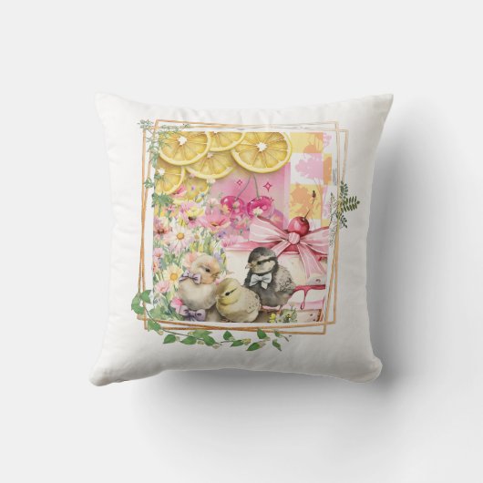 CITRUS PARTY クッション (裏面)