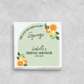 Citrus She Found Her Main Greenery Bridal Shower スタンダードカクテルナプキン