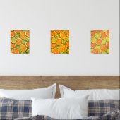 Citrus Splash | Orange, Lemon & Lime Watercolor (寝室)