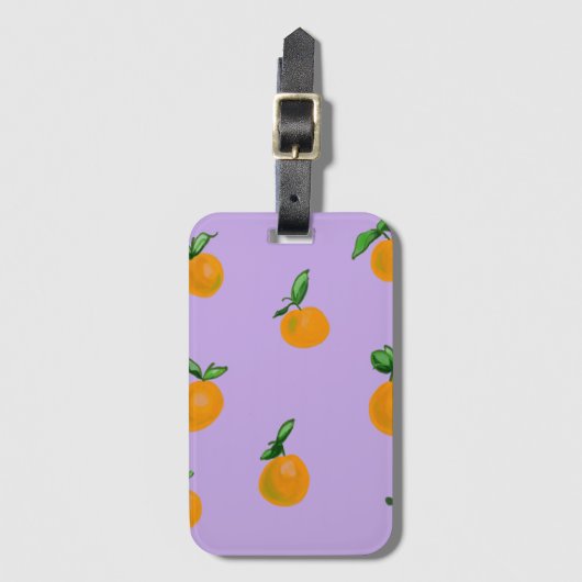 Citrus Studio I luggage tag ラゲッジタグ (正面縦)