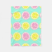 Citrus Symphony フリースブランケット (正面)