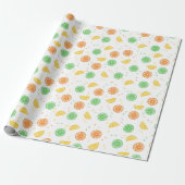Citrus wrapping paper ラッピングペーパー (アンロールド)